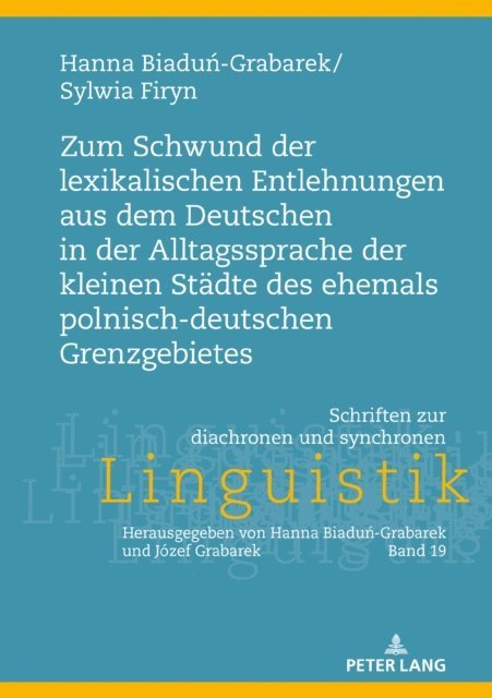 Firyn Sylwia Firyn, Biadun-Grabarek Hanna Biadun-Grabarek - Zum Schwund der lexikalischen Entlehnungen aus dem Deutschen in der Alltagssprache der kleinen Staedte des ehemals polnisch-deutschen Grenzgebietes, E-bok