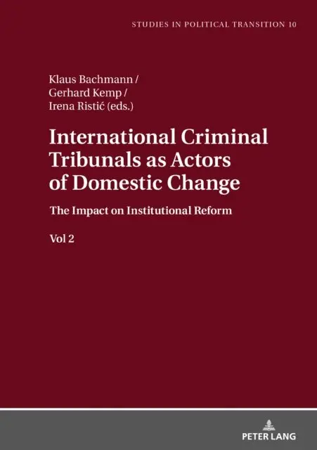 Bachmann Klaus Bachmann - International Criminal Tribunals as Actors of Domestic Change., E-bok. Tillgänglighet: Lägg i varukorg