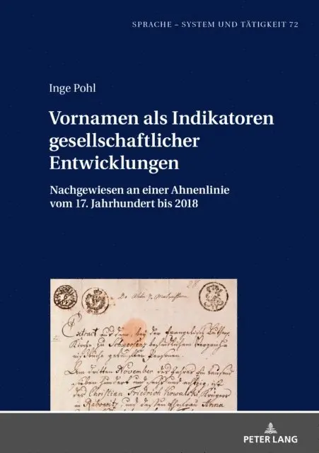 Pohl Inge Pohl - Vornamen als Indikatoren gesellschaftlicher Entwicklungen, E-bok. Tillgänglighet: Lägg i varukorg