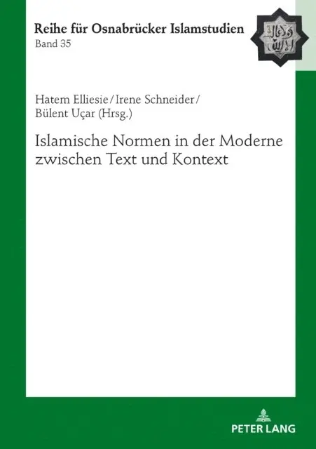 Ucar Bulent Ucar, Schneider Irene Schneider, Elliesie Hatem Elliesie - Islamische Normen in der Moderne zwischen Text und Kontext, E-bok. Tillgänglighet: Lägg i varukorg