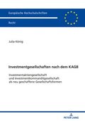 Investmentgesellschaften Nach Dem Kagb