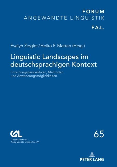 Marten Heiko F. Marten, Ziegler Evelyn Ziegler - Linguistic Landscapes im deutschsprachigen Kontext, E-bok