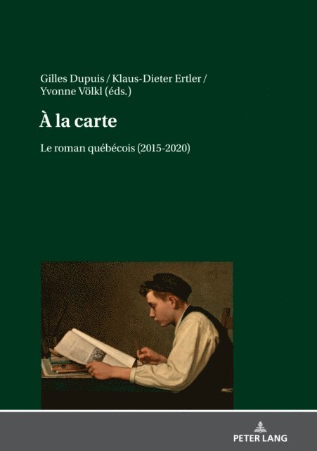 Volkl Yvonne Volkl, Ertler Klaus-Dieter Ertler, Dupuis Gilles Dupuis - A la carte., E-bok