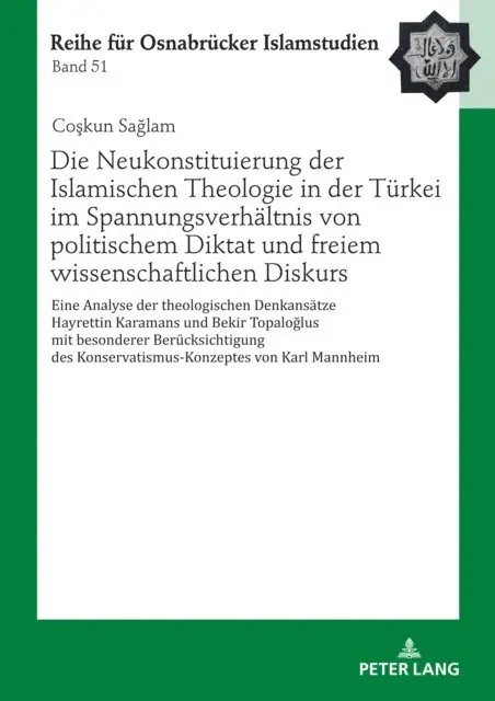 Saglam Coskun Saglam - Die Neukonstituierung der Islamischen Theologie in der Tuerkei im Spannungsverhaeltnis von politischem Diktat und freiem wissenschaftlichen Diskurs, E-bok. Tillgänglighet: Lägg i varukorg