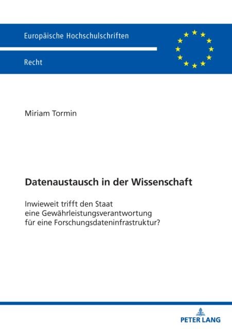 Tormin Miriam Tormin - Datenaustausch in der Wissenschaft, E-bok. Tillgänglighet: Lägg i varukorg