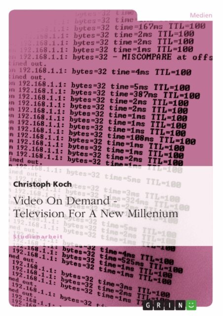 Christoph Koch - Video On Demand - Television For A New Millenium, E-bok