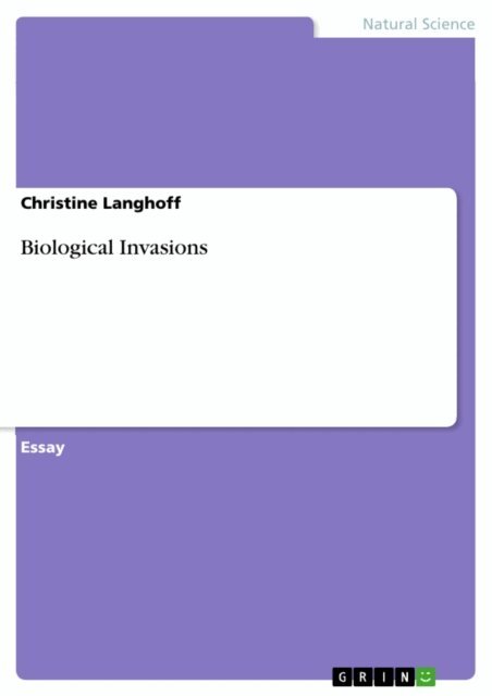 Christine Langhoff - Biological Invasions, E-bok