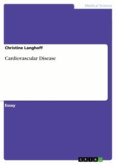 Christine Langhoff - Cardiovascular Disease, E-bok