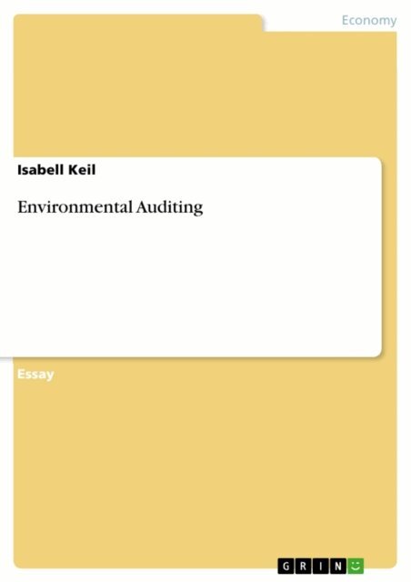 Isabell Keil - Environmental Auditing, E-bok