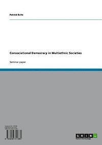 Patrick Bolte - Consociational Democracy in Multiethnic Societies, E-bok