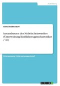 Instandsetzen Des Nebelscheinwerfers (Unterweisung Kraftfahrzeugmechatroniker / -In)