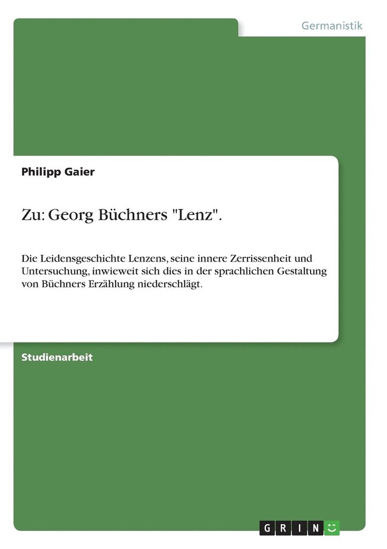 Philipp Gaier - Zu, Häftad