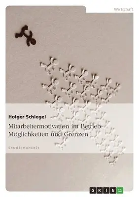 Holger Schlegel - Mitarbeitermotivation im Betrieb, Häftad. Tillgänglighet: Lägg i varukorg