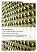 Automobilmarketing in der Volksrepublik China