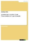 Auswirkungen Von Basel II Auf Unternehmen Der Logistikbranche