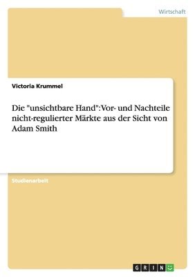 Victoria Krummel - "unsichtbare Hand", Häftad