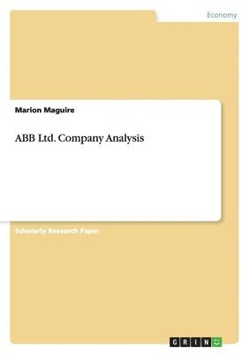 Marion Maguire - ABB Ltd. Company Analysis, Häftad