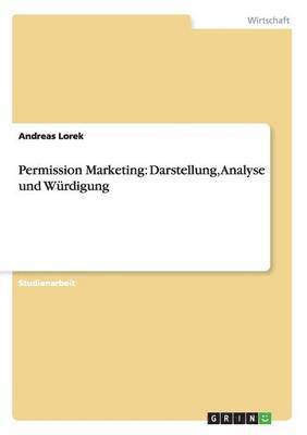 Andreas Lorek - Permission Marketing, Häftad