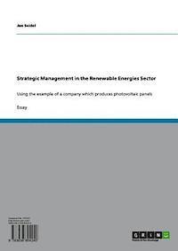 Jan Seidel - Strategic Management in the Renewable Energies Sector, E-bok