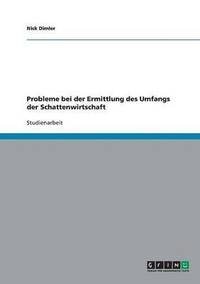 Probleme Bei Der Ermittlung Des Umfangs Der Schattenwirtschaft