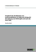 Vergleich der Strafbarkeit von Insolvenzdelikten im StGB zum Zeitpunkt der Geltung von KO/VerglO und nach der InsO 1999