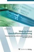 Web-To-Print Geschaftsmodellierung
