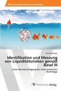 Identifikation und Messung von Liquidittsrisiken gem Basel III