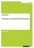Polysemie Im Zweisprachigen Worterbuch