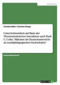 Unterrichtseinheit auf Basis der Themenzentrierten Interaktion nach Ruth C. Cohn