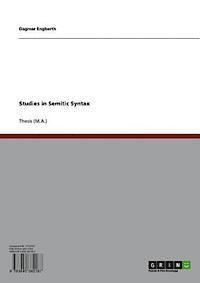 Dagmar Engberth - Studies in Semitic Syntax, E-bok