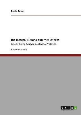 Daniel Sauer - Internalisierung externer Effekte, Häftad