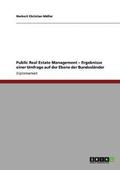 Public Real Estate Management - Ergebnisse einer Umfrage auf der Ebene der Bundeslander