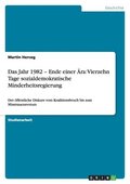 Jahr 1982 - Ende einer �ra