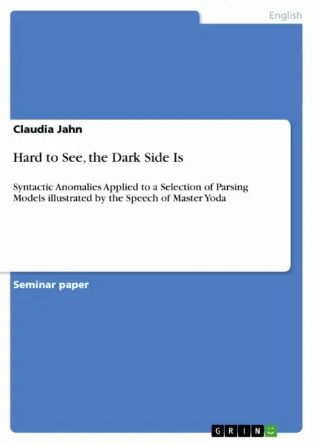 Claudia Jahn - Hard to See, the Dark Side Is, E-bok. Tillgänglighet: Lägg i varukorg