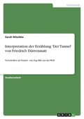 Interpretation der Erz�hlung 'Der Tunnel' von Friedrich D�rrenmatt