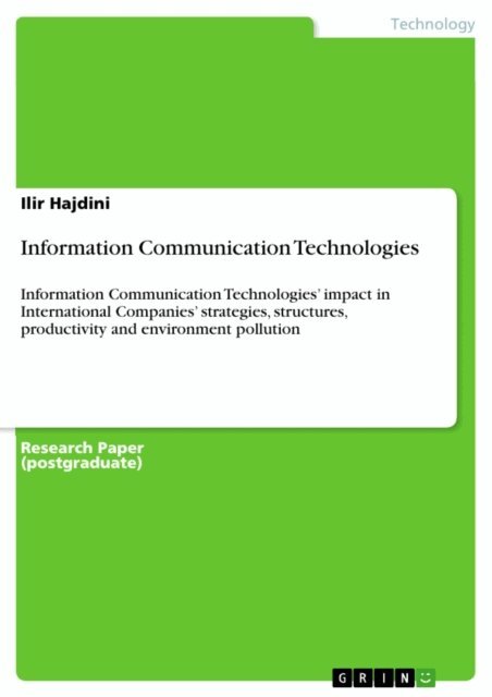 Ilir Hajdini - Information Communication Technologies, E-bok. Tillgänglighet: Lägg i varukorg