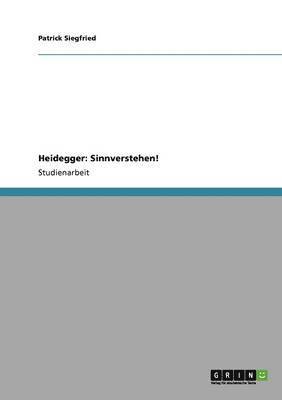 Patrick Siegfried - Heidegger, Häftad