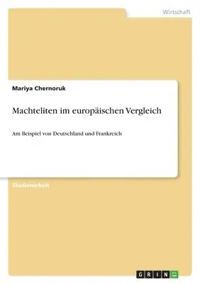 Mariya Chernoruk - Machteliten im europäischen Vergleich, Häftad. Tillgänglighet: Lägg i varukorg