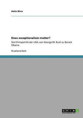 Haike Blinn - Does exceptionalism matter?, Häftad