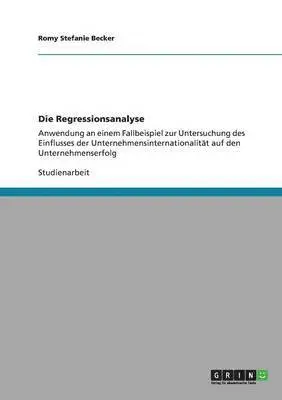 Romy Stefanie Becker - Regressionsanalyse, Häftad. Tillgänglighet: Lägg i varukorg
