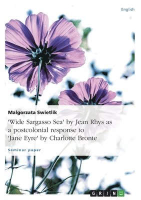 Malgorzata Swietlik - "Wide Sargasso Sea" by Jean Rhys as a postcolonial response to "Jane Eyre" by Charlotte Bronte, Häftad