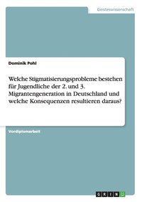 Welche Stigmatisierungsprobleme bestehen f�r Jugendliche der 2. und 3. Migrantengeneration in Deutschland und welche Konsequenzen resultieren daraus?