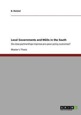 B Reichel - Local Governments and NGOs in the South, Häftad