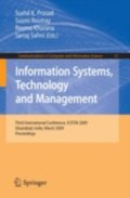 Information Systems, Technology and Management