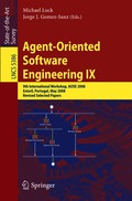 Agent-Oriented Software Engineering IX