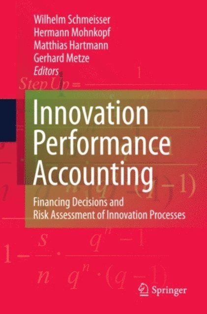 Gerhard Metze, Matthias Hartmann, Hermann Mohnkopf, Wilhelm Schmeisser - Innovation performance accounting, E-bok