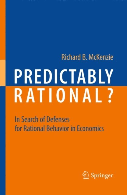 Richard B. McKenzie - Predictably Rational?, E-bok
