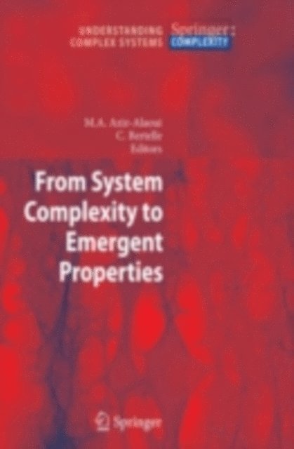 Cyrille Bertelle, Moulay Aziz-Alaoui - From System Complexity to Emergent Properties, E-bok