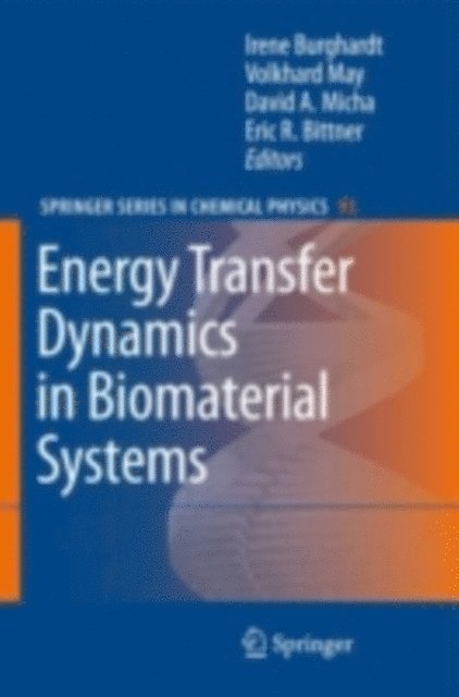 E. R. Bittner, David A. Micha, V. May, Irene Burghardt - Energy Transfer Dynamics in Biomaterial Systems, E-bok