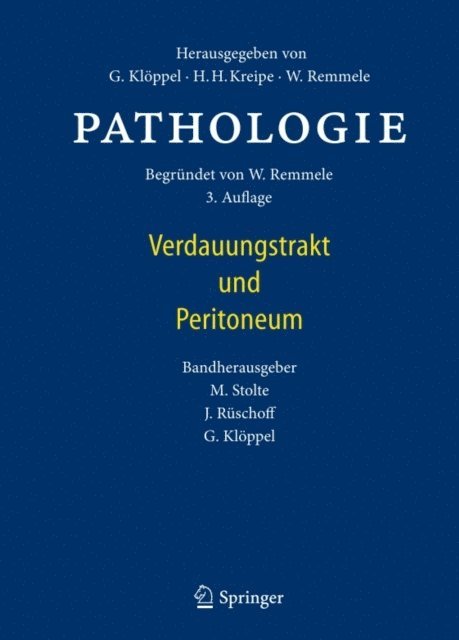 Gunter Kloppel, Josef Ruschoff, Manfred Stolte - Pathologie, E-bok